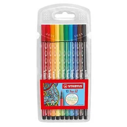 Etui 10 feutres Stabilo Pen 68