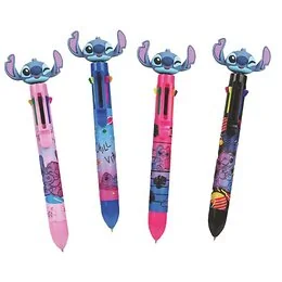 Stylo 8 couleurs avec tête Stitch modèle aléatoire