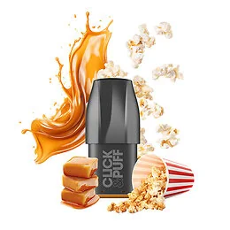 Pod Click and Puff X-Bar Pop corn caramel