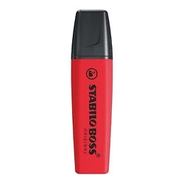Surligneurs Original Boss rouge Stabilo