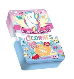 Ma boite à stickers - Licornes - Avec plus de 1000 stickers !