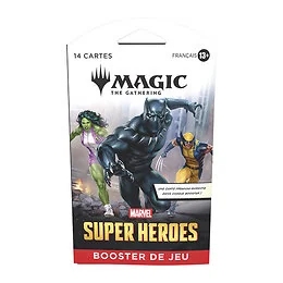 Booster de jeu Sleeved Marvel Super Heroes Magic The Gathering