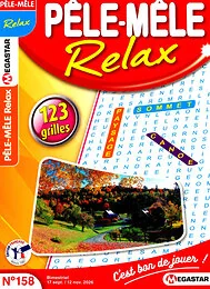 Magazine Pele mele relax, numéro 158, du 17/09/2026