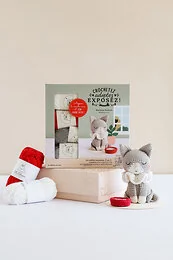 Crochetez, adoptez, exposez ! Coffret chat : Aspen le maine coon