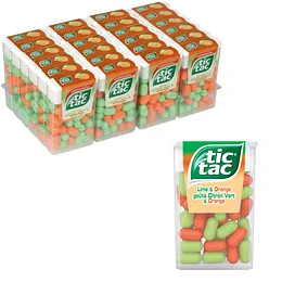 Tic Tac duo orange/citron vert boîte 18g