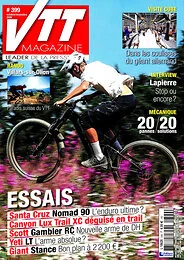 Magazine Vtt magazine, numéro 399, du 17/09/2026