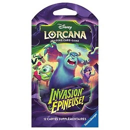 Booster sous étui Lorcana Saison 13 Invasion Épineuse Disney Ravensburger