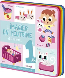 L'imagier en feutrine de mes 1 an