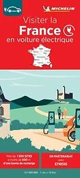 Carte Nationale Visiter la France en voiture électrique