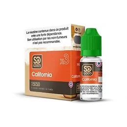 Boite 3 e-liquides So Good California