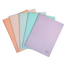 Porte-vues semi-rigide Aquarel 60 vues A4 Exacompta
