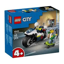Lego City - La course-poursuite en moto de police - Lego 60455