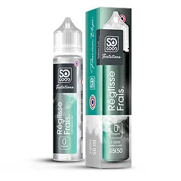 E-liquide So Good 50ml 0mg Réglisse frais	