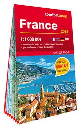 France 1/1.600.000 (carte poche format laminée)