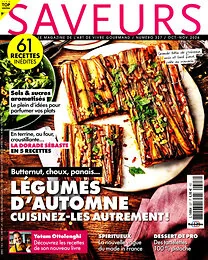 Magazine Saveurs, numéro 327, du 25/09/2026