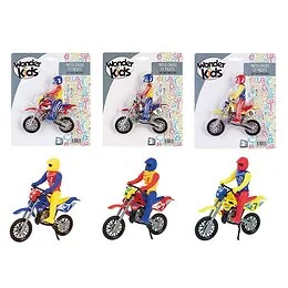 Moto cross et pilote Modèle Aléatoire