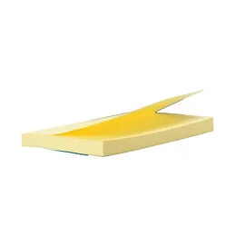 Notes repositionnables bloc 100 feuilles 75x125 mm Sign