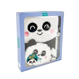 Coffret carnet A5 porte-monnaie stylo effaçable Panda Mr Wonderful