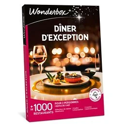 Wonderbox Dîner d'exception