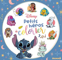 Disney - Petits héros à colorier