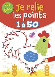 JE RELIE LES POINTS DE 1 A 50