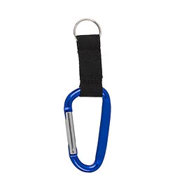 Porte-clés Mousqueton en métal Coloris Aléatoire