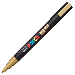 Marqueur peinture or pointe fine Posca
