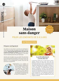 Maison sans danger pour les enfants de 0 à 5 ans