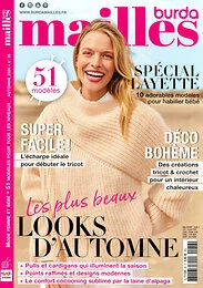 Magazine Burda mailles, numéro 36, du 19/08/2026