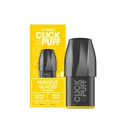 Pod Click and Puff X-Bar Mangue glacée