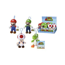 Porte-clé Peluche Super Mario 12,5 cm Nintendo