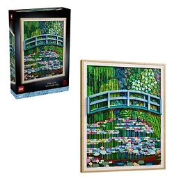 Lego Art - Claude Monet le bassin aux nymphéas, harmonie verte - Lego 31220