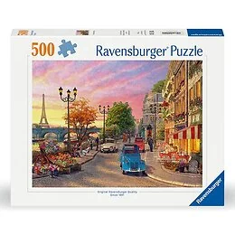Puzzle 500 pièces Promenade à Paris Ravensburger