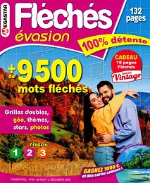 Magazine Fleches evasion niv 1/3, numéro 46, du 28/08/2026