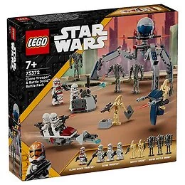 Lego Star Wars - Pack de combat des Clone Troopers et Droïdes de combat 75372