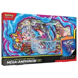 Coffret Premium Méga‑Amphinobi‑ex 8 boosters Pokémon