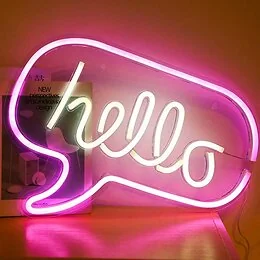 Lampe Hello usb