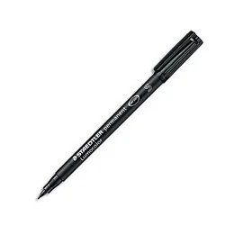 Marqueur feutre fin noir rétroprojection Staedtler
