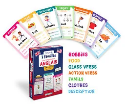 Mon jeu de 7 familles pour progresser en anglais CM1-CM2