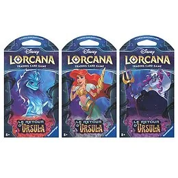 Booster Lorcana le retour d'ursula saison 4 disney ravensburger