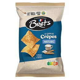 Chips de crêpes Natures 50g Brets