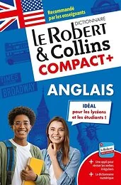 Dictionnaire Le Robert & Collins Compact Plus anglais