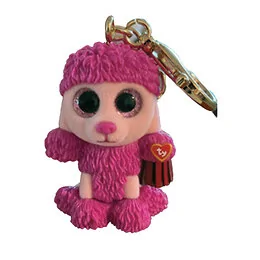 Peluche porte-clés Patsy le Caniche 9 cm Mini Boo's