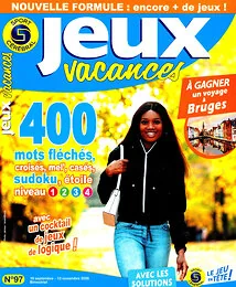 Magazine Jeux vacances, numéro 97, du 18/09/2026