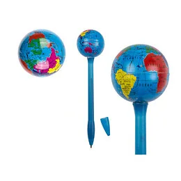 Stylo à bille Globe terrestre