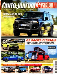 Magazine Auto journal evasion 4x4, numéro 118, du 30/09/2026