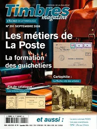 Magazine Timbres magazine, numéro 291, du 26/08/2026