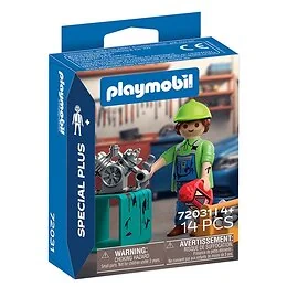 Playmobil 72031 Mécanicien et outils Spécial Plus