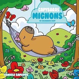 Coloriages cosy - Capybaras trop mignons !