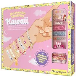 Ma boîte à bijoux Mes bracelets Phospho Kawaii Auzou
